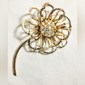 Vintage Sarah Coventry Allusions Aurora Borealis 1968 Signed